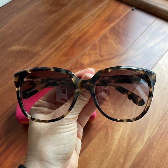 Kate Spade Tortoise Shell Sunglasses - Picture 2 of 5
